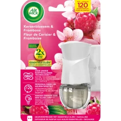 Air Wick Elektrische Luchtverfrisser Starter Kit Kersenbloesem & Framboos 19 ml