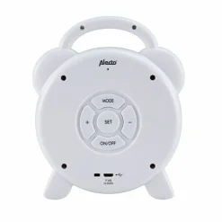 Alecto BC-100 Slaaptrainer-Nachtlamp-Wekker Wit