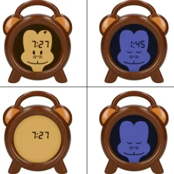 Alecto BC-100 Slaaptrainer-Nachtlamp-Wekker Aap