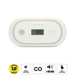 Alecto COA2650 Koolmonoxidemelder Zwart