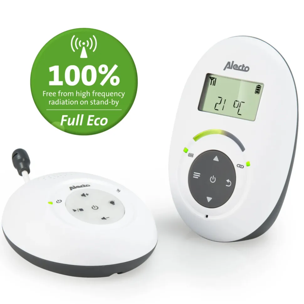 Alecto DBX-125 Babyfoon met Display Full eco DECT