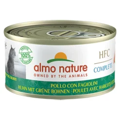 Almo Nature HFC Complete Graanvrij Kattenvoer Nat Kip & Groene Bonen 70 gr