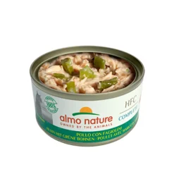 Almo Nature HFC Complete Graanvrij Kattenvoer Nat Kip & Groene Bonen 70 gr