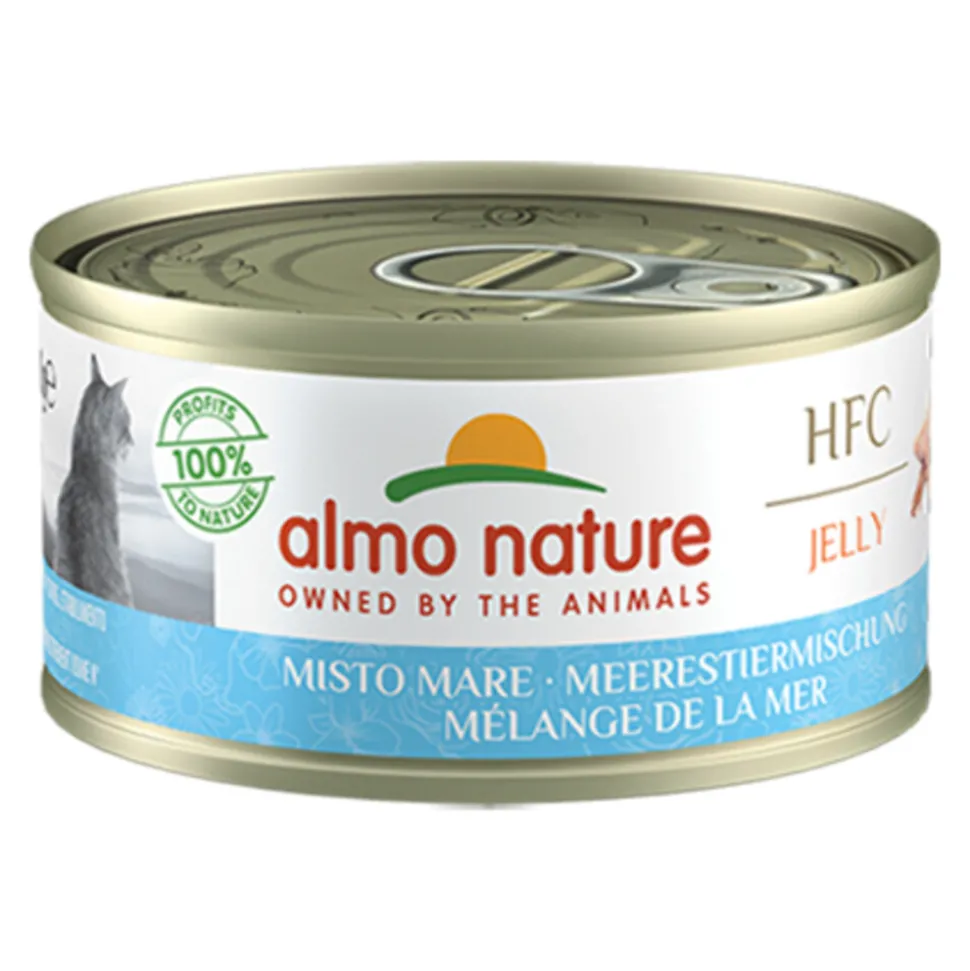 Almo Nature HFC Jelly Kattenvoer Nat Gemengde Zeevis 70 gr
