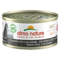 Almo Nature HFC Jelly Kattenvoer Nat Tonijn & Inktvis 70 gr