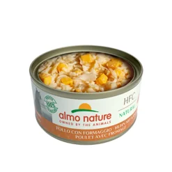 Almo Nature HFC Natural Kattenvoer Nat Blikje Kip & Kaas 70 gr