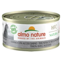 Almo Nature HFC Natural Kattenvoer Nat Blikje Tonijn & Ansjovis 70 gr