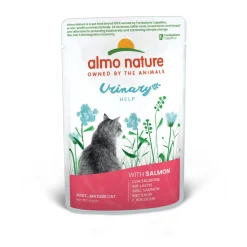 Almo Nature Urine Hulp Kattenvoer Nat Zalm 70 gr