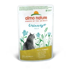 Almo Nature Urine Hulp Kattenvoer Nat Kalkoen 70 gr