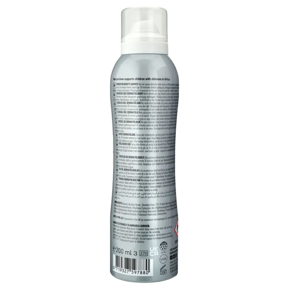 Altruist Invisible Zonnebrand Spray SPF 50 200 ml