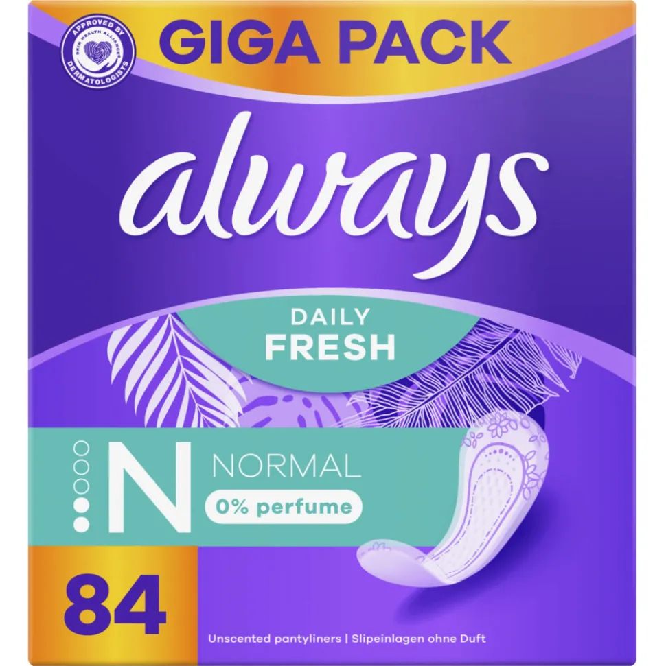 Always Inlegkruisjes Normal 84 stuks
