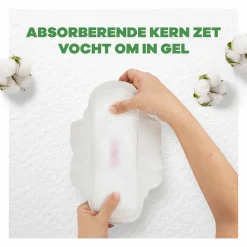 Always Maandverband Bio Cotton Protection Ultra Long met Vleugels 9 stuks