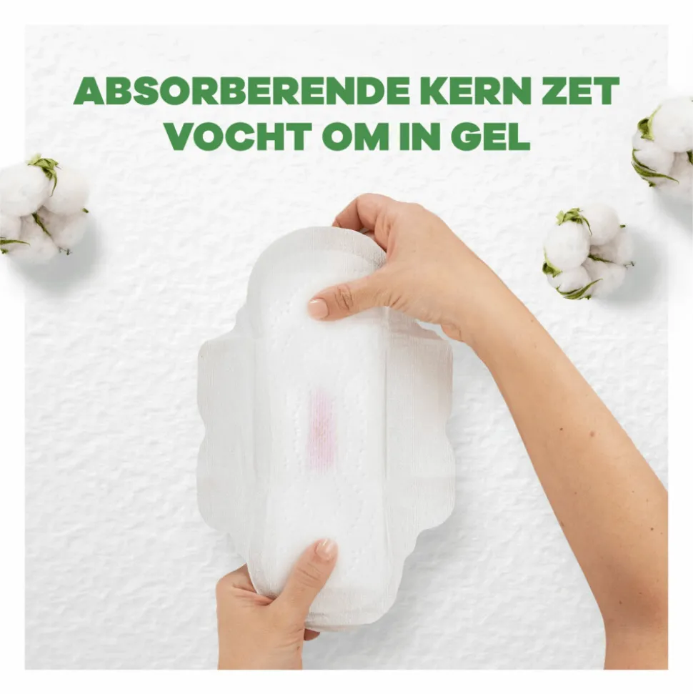 Always Maandverband Bio Cotton Night 48 stuks