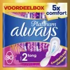 Always Maandverband Platinum Long 80 stuks
