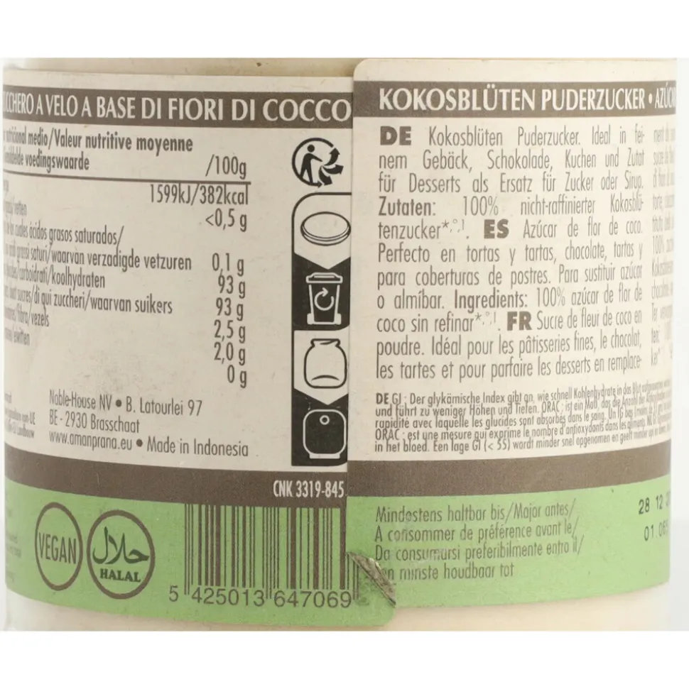 Amanprana Gula Java Fin 360 gr