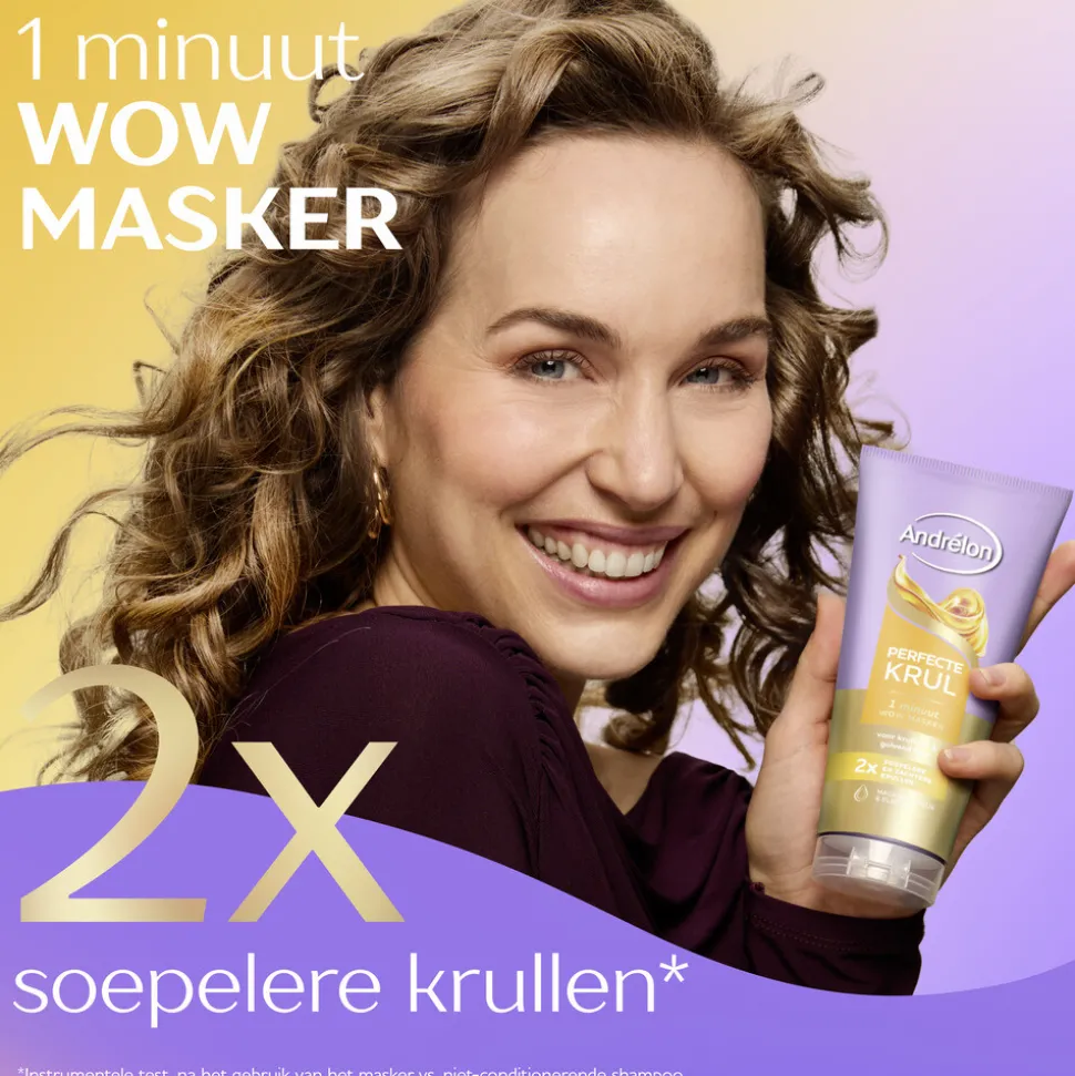 Andrélon WOW Masker Perfecte Krul 180 ml