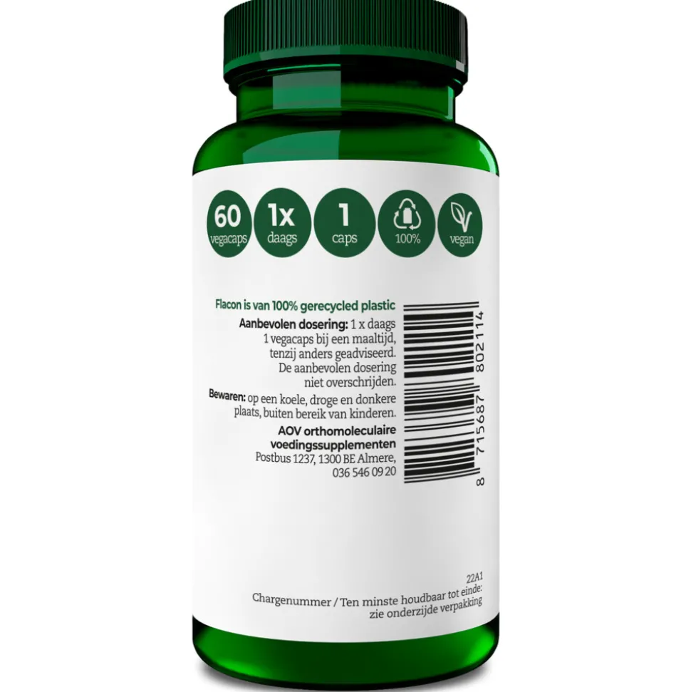 AOV 211 Nicotinamide (500 mg) 60 vegacapsules