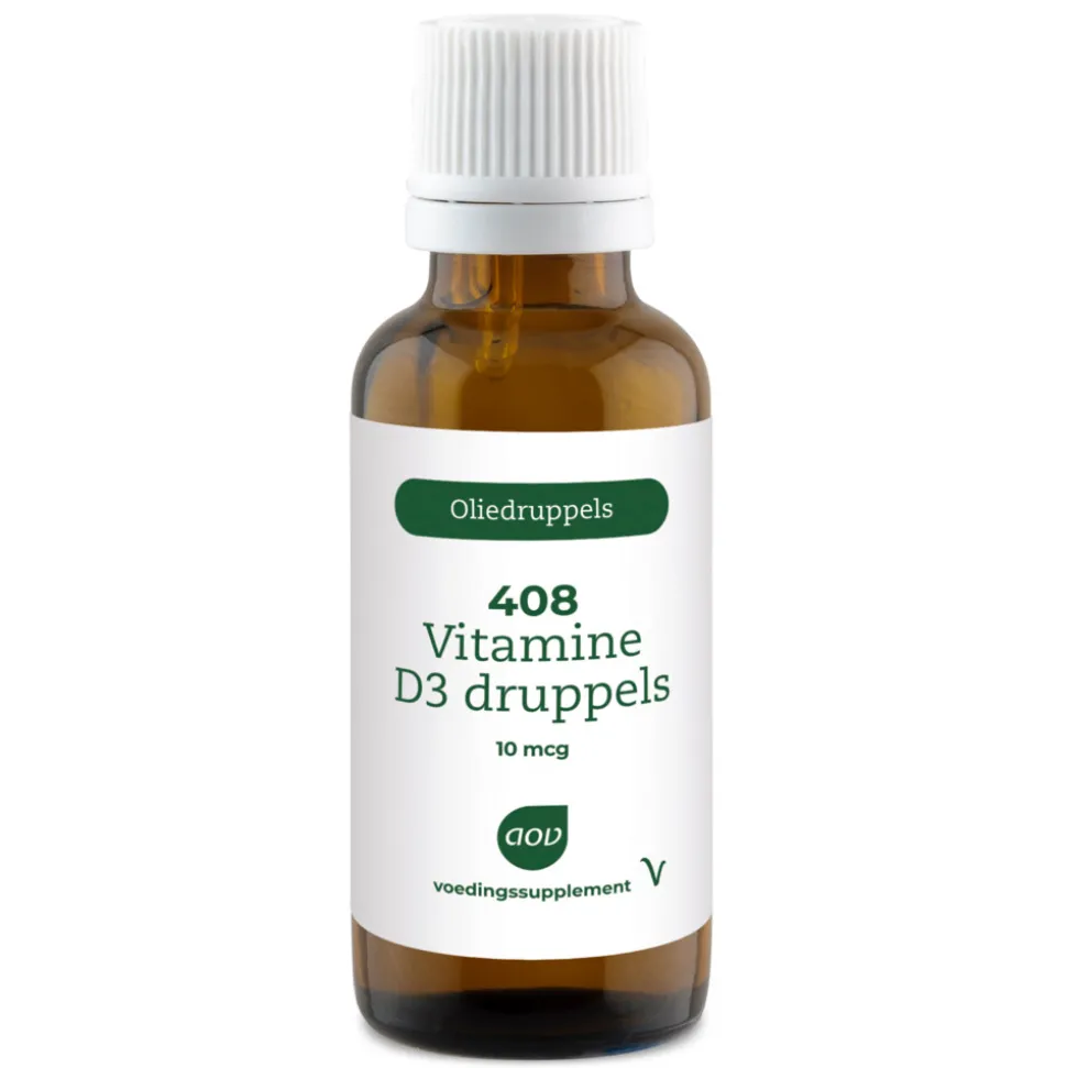 AOV 408 Vitamine D3 druppels 25 ml