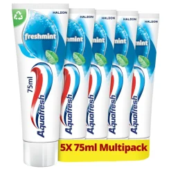 Aquafresh Tandpasta Freshmint Frisse Adem 5 stuks