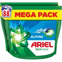 Ariel 3in1 Wasmiddel Pods Alpine 88 stuks