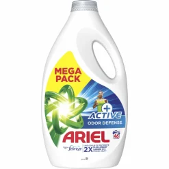 Ariel Vloeibaar Wasmiddel +Active Odor Defense 46 Wasbeurten 2070 ml