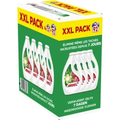 Ariel Vloeibaar Wasmiddel + Ultra Vlekverwijderaar 92 Wasbeurten 4140 ml