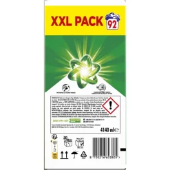 Ariel Vloeibaar Wasmiddel + Ultra Vlekverwijderaar 92 Wasbeurten 4140 ml