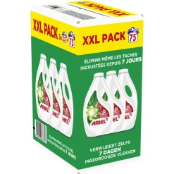Ariel Vloeibaar Wasmiddel + Ultra Vlekverwijderaar 75 Wasbeurten 3375 ml