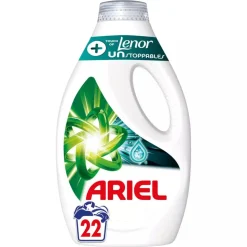 Ariel Vloeibaar Wasmiddel +Touch Van Lenor Unstoppables 22 Wasbeurten 990 ml