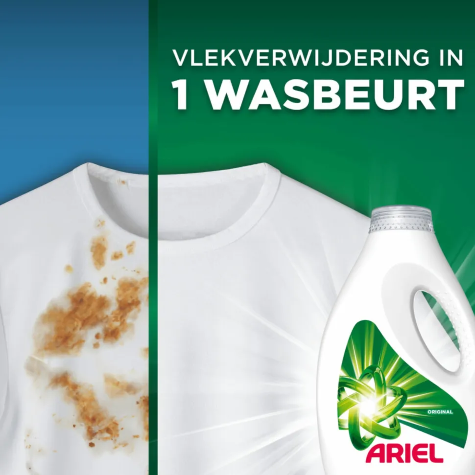 Ariel Vloeibaar Wasmiddel Original 30 Wasbeurten 1350 ml