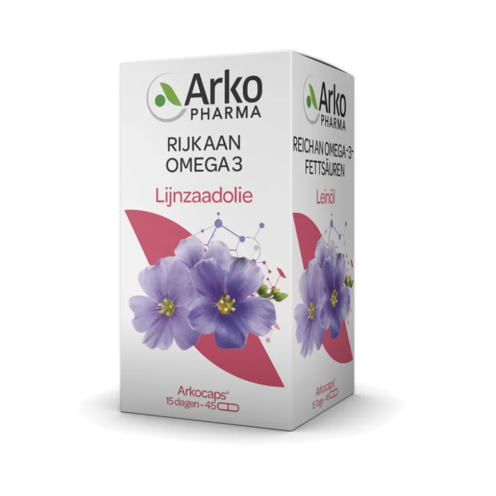 Arkopharma Lijnzaadolie 45 capsules