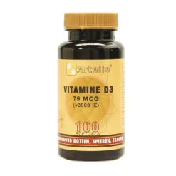 Artelle Vitamine D3 75 Mcg 3000Ie 100 softgels