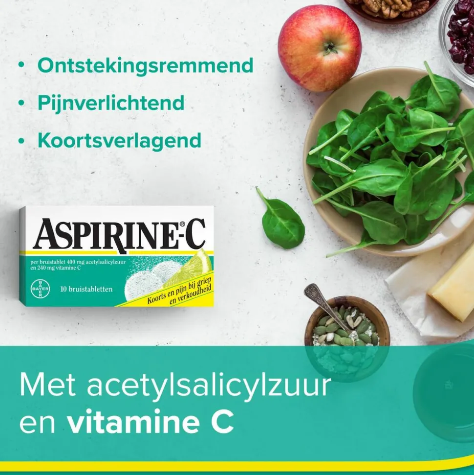 Aspirine C 10 bruistabletten