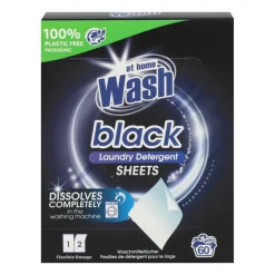 At Home Wasmachine Doekjes Zwarte Was 30 stuks