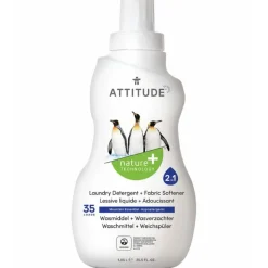 Attitude 2In1 Wasmiddel & Verzachter 35 Wasbeurten 1040 ml