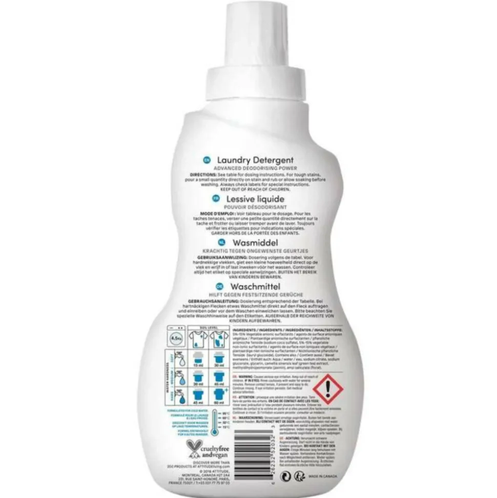 Attitude Wasmiddel Wildflowers 35 Wasbeurten 1 liter