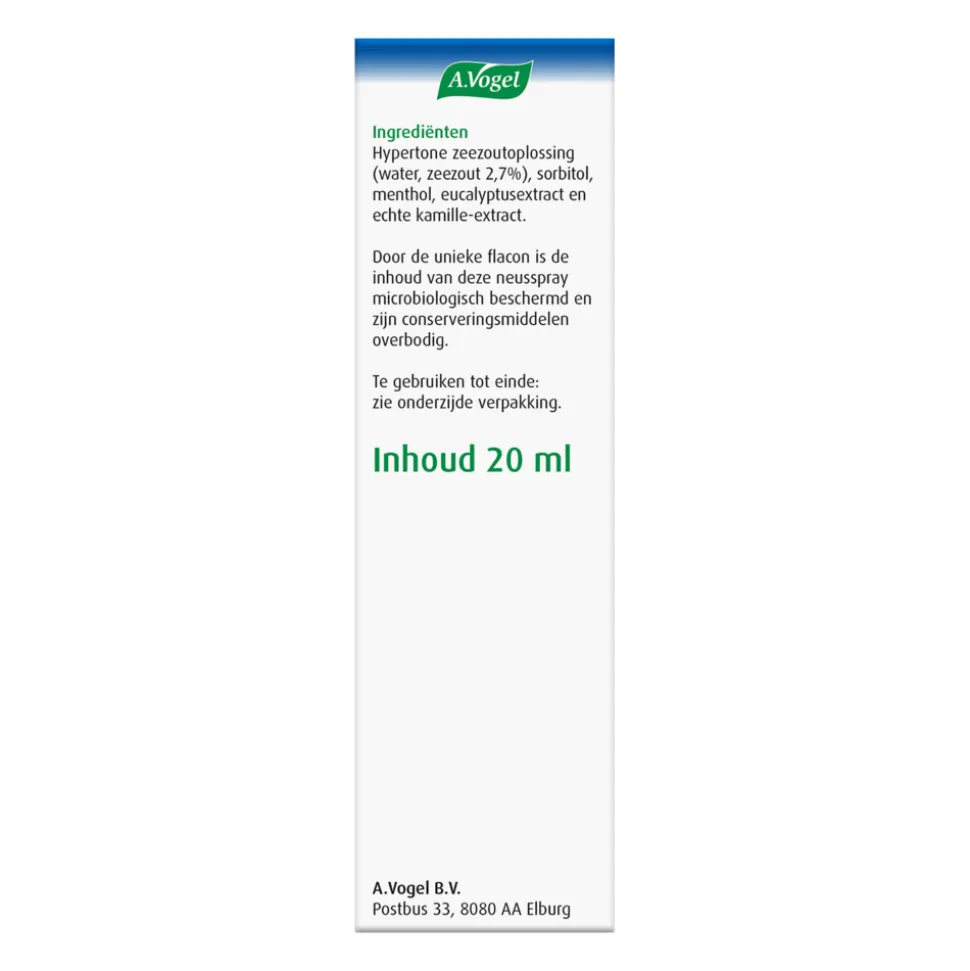 A.Vogel Cinuforce Neusspray Extra Sterk + Menthol 20 ml