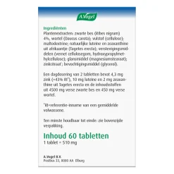 A.Vogel Oogtabletten 60 tabletten