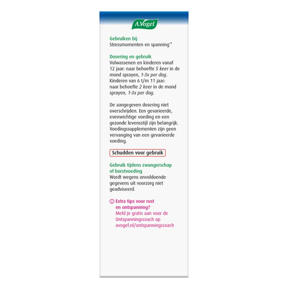 A.Vogel Passiflora Rustgevende Spray 20 ml