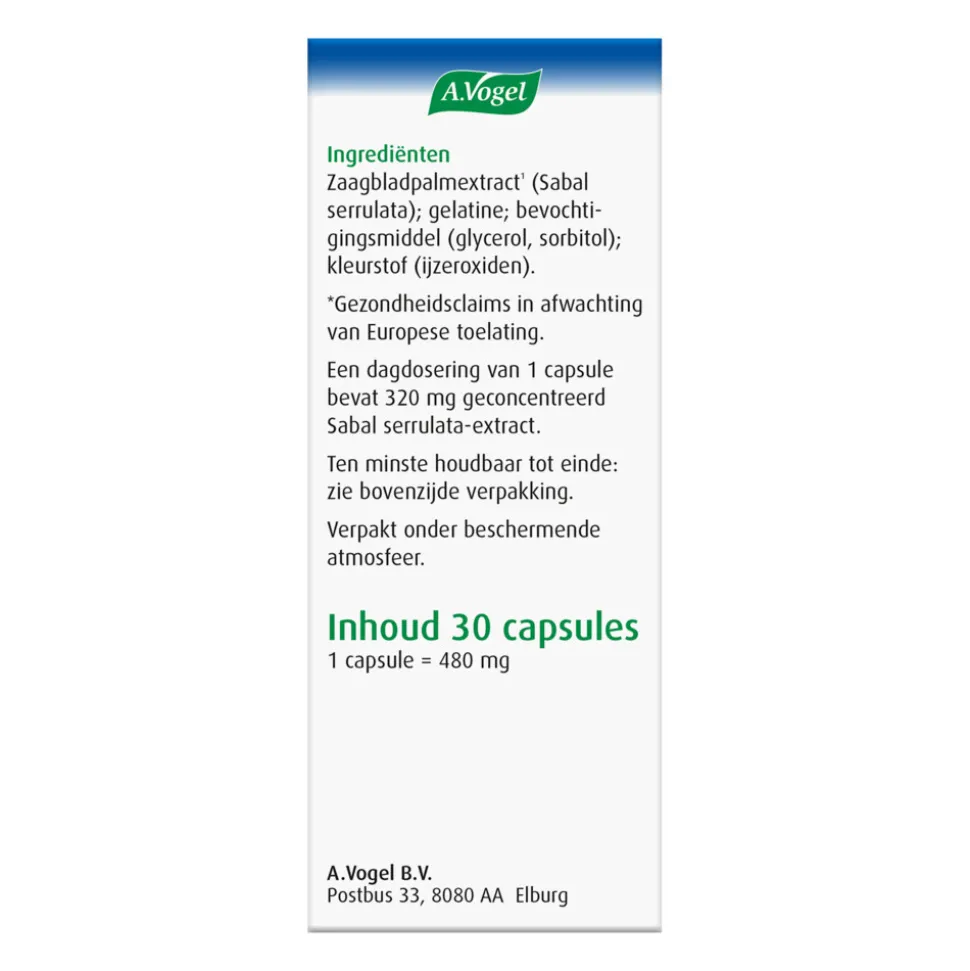 A.Vogel Prostaforce Prostaat 30 capsules