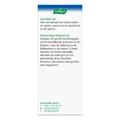 A.Vogel Vitamine D3 10 ug 100 tabletten