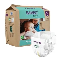Bambo Nature Luiers Maat 2 (3-6 kg) 30 stuks