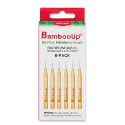 BambooUp Bamboo Interdentale Borstels 0,50mm 6 stuks
