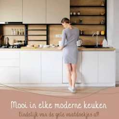 Bamboozy Vaatdoekjes Bamboevezels Zwart 3 stuks