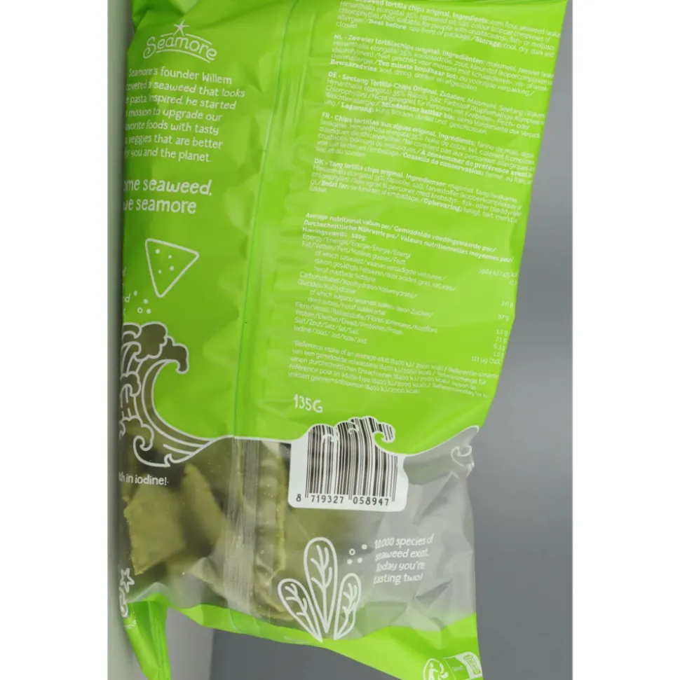 Bayer I Sea Chips Zeewier Tortilla 135 gr