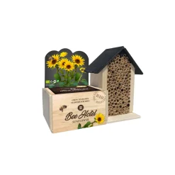 Baza Bee Hotel Met Bio Bloemen Zonnebloem