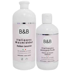 B&B Italiaanse Wasparfum & Wasmiddel Witte Musk Pakket