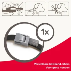 Beaphar Canishield Anti Vlooien en Tekenband Hond L 65 cm