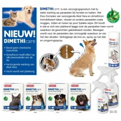 Beaphar DImetHIcare Omgevingsspray Anti Vlooien en Teken 400 ml