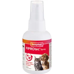 Beaphar Fiprotec Anti Vlooien en Teken Spray Hond en Kat 100 ml